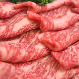 松阪牛A5　モモ肉しゃぶしゃぶ用