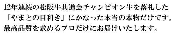 松阪牛A5　サーロインブロック