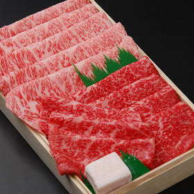 松阪牛サーロイン×モモすき焼き用