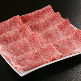 商品画像：すき焼き用の人気松阪牛　松阪牛、割り下付き松阪牛サーロイン すき焼き用 700g