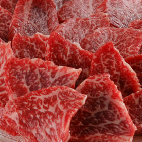商品画像：焼肉用の人気黒毛和牛　松阪牛、松阪牛モモ焼肉 200g