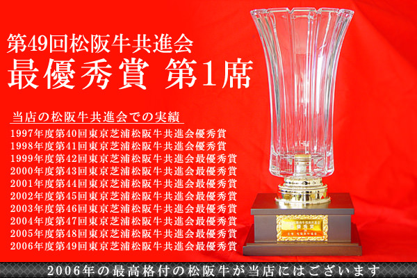 2006年格付第1位 みちこ号