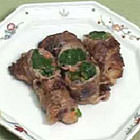 牛肉のほうれんそう巻き