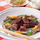 牛肉のコロコロステーキ