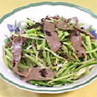 牛ヒレ肉の和風サラダ