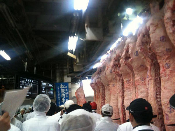 13年松阪肉牛枝肉共進会が開催されました 特選松阪牛やまと