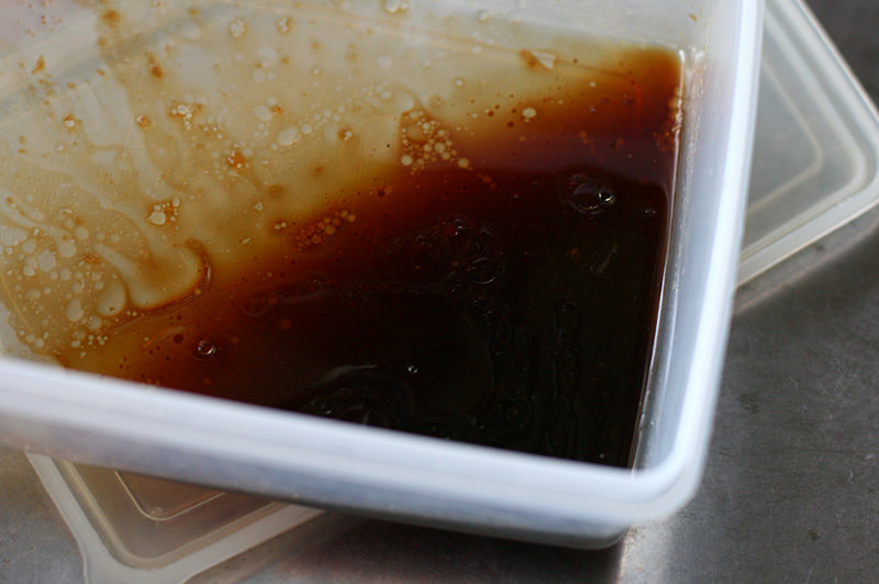 牛しゃぶとナスのバルサミコマリネ