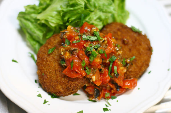 【メンチカツイタリア風アレンジレシピ】