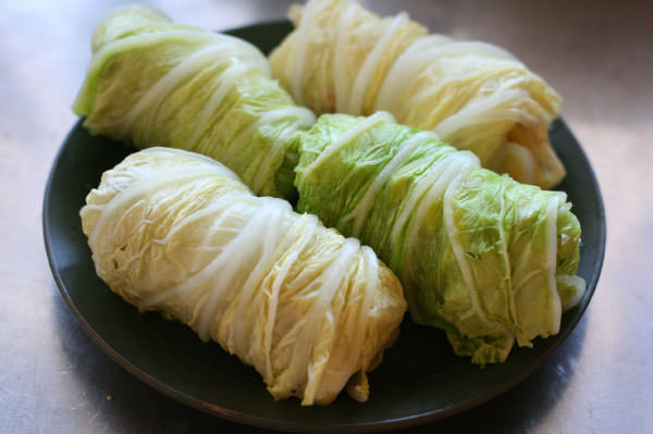 挽肉ロール白菜