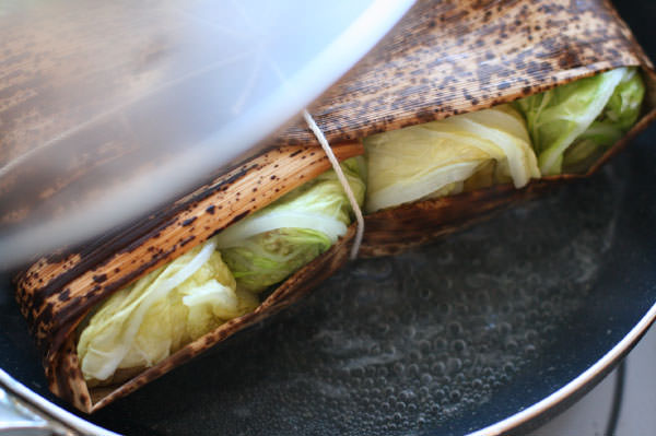 挽肉ロール白菜