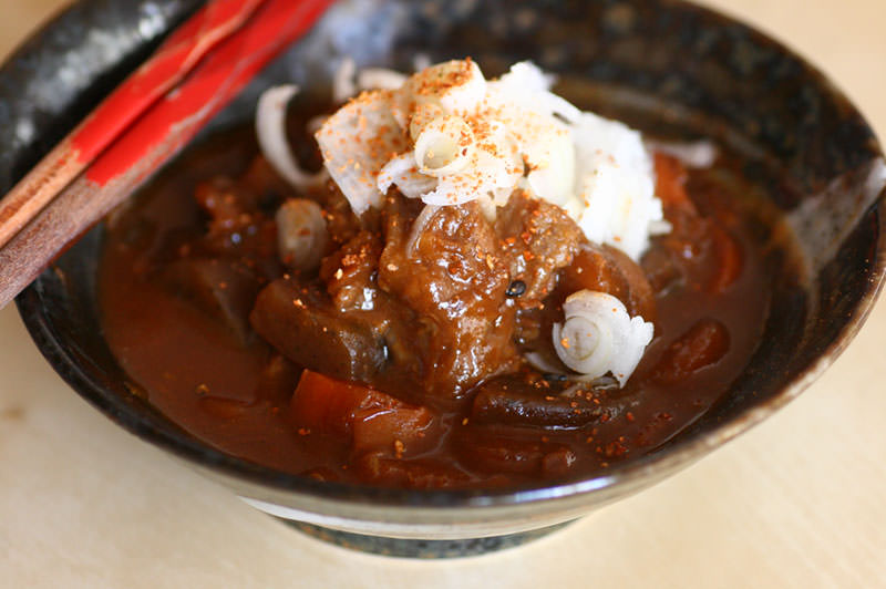 どて煮のふわとろオムレツ