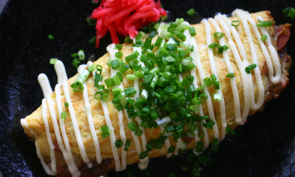 どて煮のふわとろオムレツ