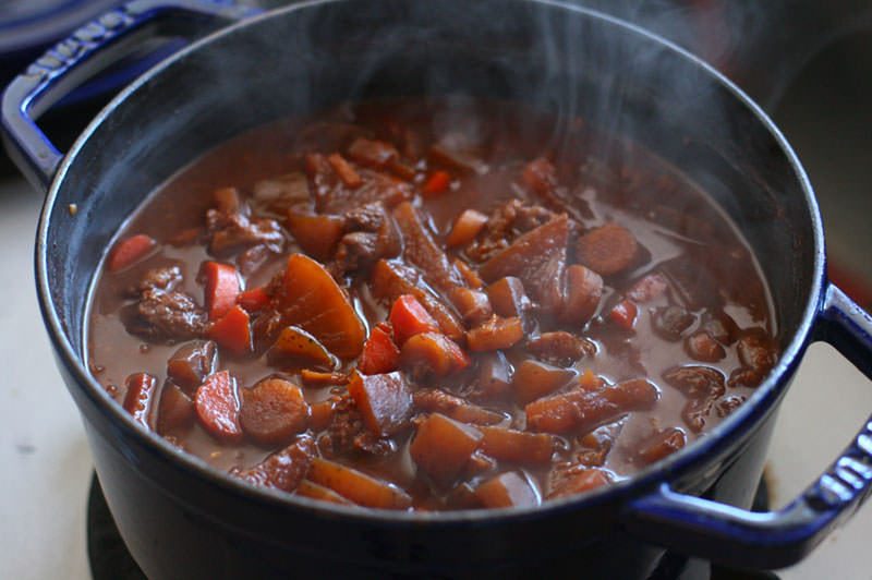 どて煮のふわとろオムレツ