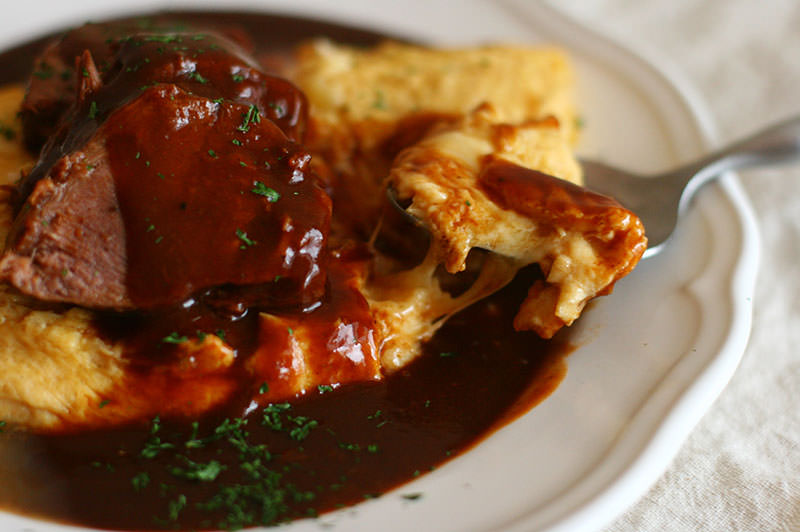 贅沢なチーズオムレツ