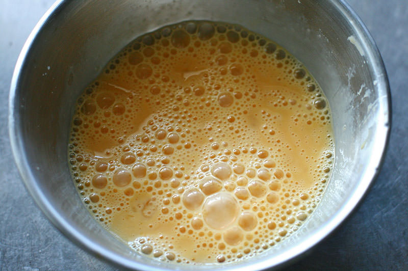 贅沢なチーズオムレツ