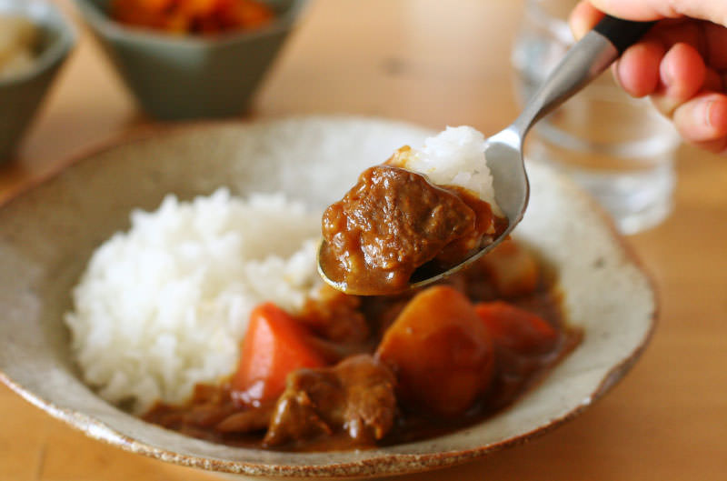【牛すじカレーレシピ】市販のルーを使って美味しく