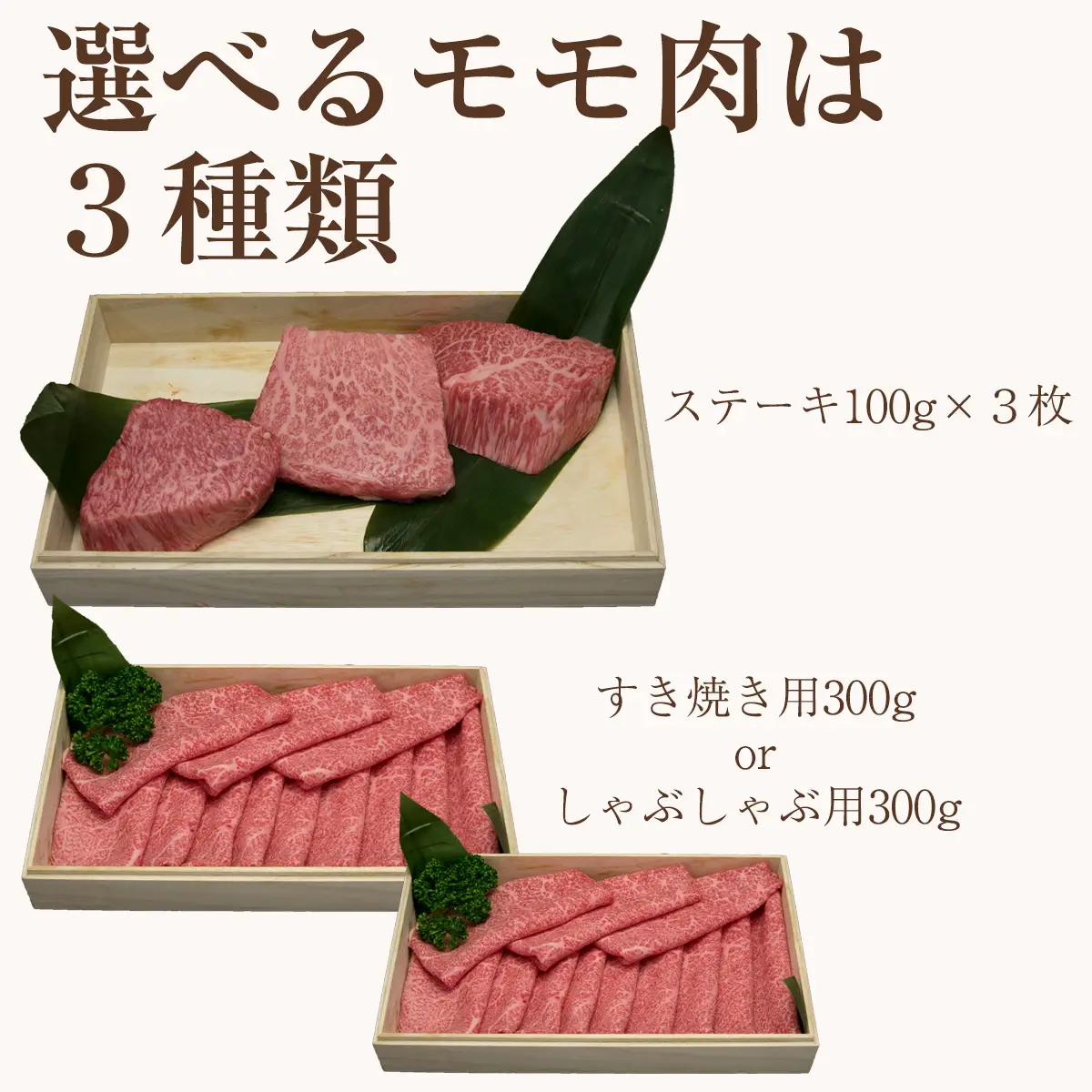 松阪牛eギフトモモ肉
